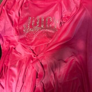 Juicy Couture Fuchsia Velour Wrap